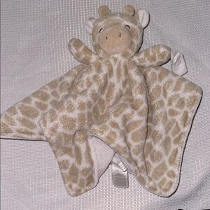 Carter's Plush Giraffe Lovey Baby Security Blanket Pacifier Clip 14" Lovie Soft